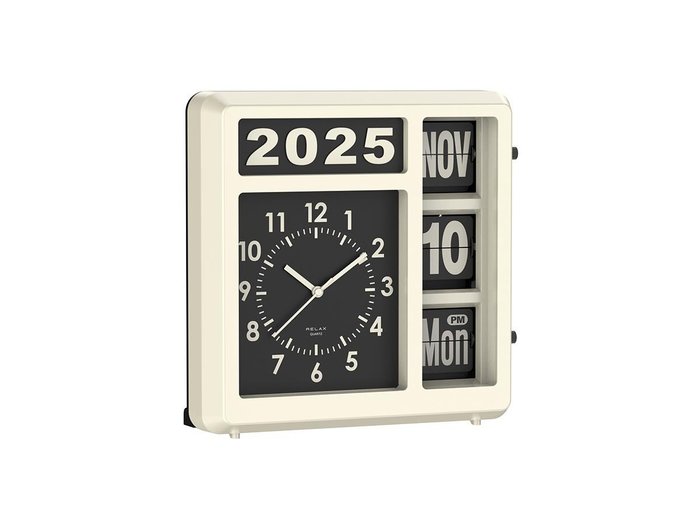 【フライミーアクセソワ/FLYMEe accessoire / GOODS】のFLIP CALENDAR CLOCK / フリップカレンダークロック インテリア・キッズ・メンズ・レディースファッション・服の通販 founy(ファニー) https://founy.com/ 送料無料 Free Shipping おすすめ Recommended / Our Picks モダン Modern, Contemporary 時計 Watch, Wristwatch ホーム・キャンプ・アウトドア・お取り寄せ Home Living / Home & Lifestyle / Camping Gear / Outdoor Camping 家具・インテリア Home Furniture & Interior. Stylish & Functional Living Spaces その他 インテリア雑貨、家具 Home Decor & Furniture Extras |ID: prp329100004646788 ipo3291000000033542189