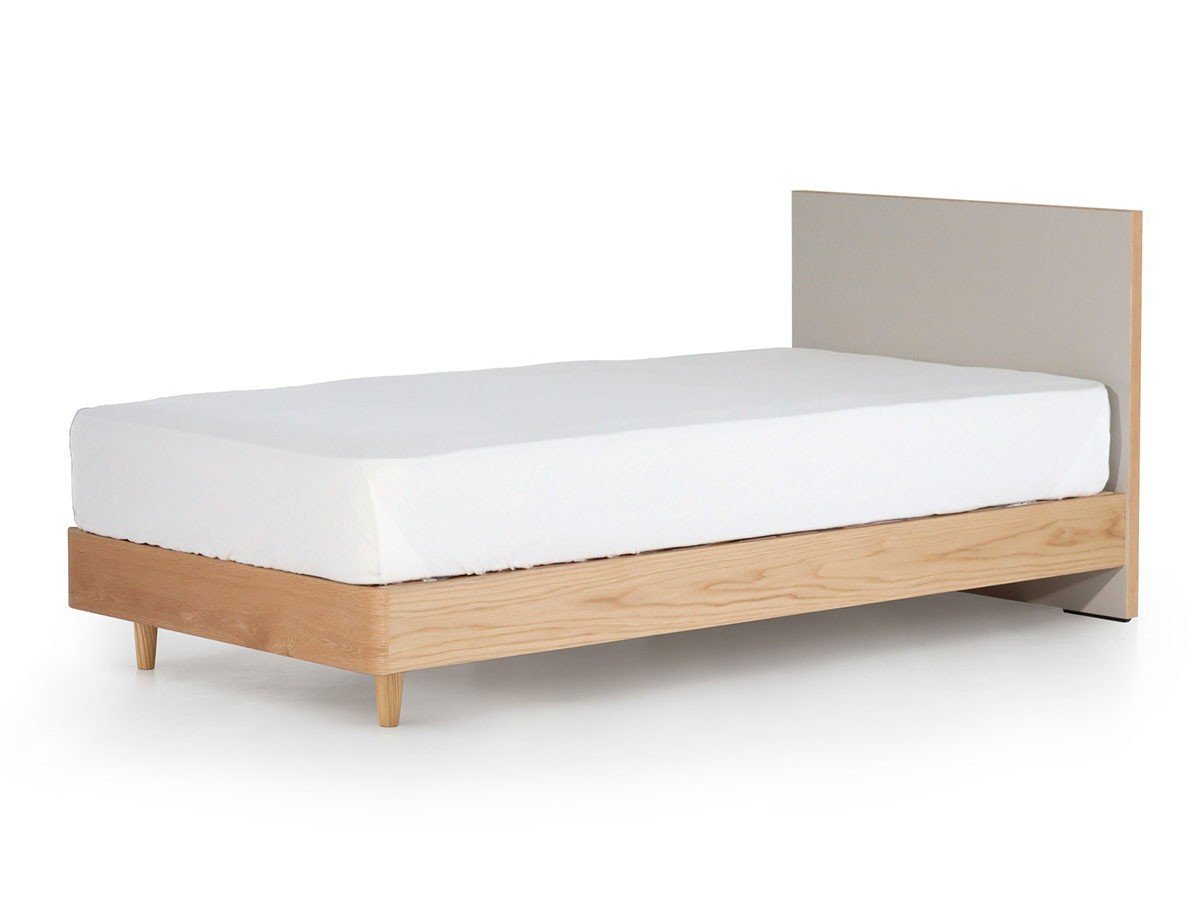 【フライミー ヴェール/FLYMEe vert / GOODS】のFLATS BED FRAME / フラッツ ベッドフレーム インテリア・キッズ・メンズ・レディースファッション・服の通販 founy(ファニー) 　ダブル　Double, Double-Breasted　フレーム　Frame, Outline　ホーム・キャンプ・アウトドア・お取り寄せ　Home Living / Home & Lifestyle / Camping Gear / Outdoor Camping　家具・インテリア　Home Furniture & Interior. Stylish & Functional Living Spaces　ベッド　Modern Beds for Every Room　シングルベッド・1人用ベッド　Single Bed　ホーム・キャンプ・アウトドア・お取り寄せ　Home Living / Home & Lifestyle / Camping Gear / Outdoor Camping　家具・インテリア　Home Furniture & Interior. Stylish & Functional Living Spaces　ベッド　Modern Beds for Every Room　セミダブルベッド　Small Double Bed / Three-Quarter Bed　ホーム・キャンプ・アウトドア・お取り寄せ　Home Living / Home & Lifestyle / Camping Gear / Outdoor Camping　家具・インテリア　Home Furniture & Interior. Stylish & Functional Living Spaces　ベッド　Modern Beds for Every Room　ダブルベッド・2人用ベッド　Double Bed / Full Size Bed　ホーム・キャンプ・アウトドア・お取り寄せ　Home Living / Home & Lifestyle / Camping Gear / Outdoor Camping　家具・インテリア　Home Furniture & Interior. Stylish & Functional Living Spaces　ベッド　Modern Beds for Every Room　本体オーク / ナチュラル(ウレタン塗装)、ヘッドボードベージュ、サイズ:シングル|ID: prp329100004652115 ipo3291000000033617334