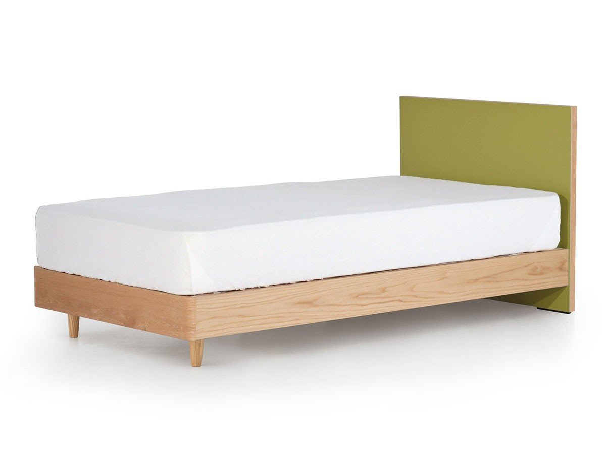 【フライミー ヴェール/FLYMEe vert / GOODS】のFLATS BED FRAME / フラッツ ベッドフレーム インテリア・キッズ・メンズ・レディースファッション・服の通販 founy(ファニー) 　ダブル　Double, Double-Breasted　フレーム　Frame, Outline　ホーム・キャンプ・アウトドア・お取り寄せ　Home Living / Home & Lifestyle / Camping Gear / Outdoor Camping　家具・インテリア　Home Furniture & Interior. Stylish & Functional Living Spaces　ベッド　Modern Beds for Every Room　シングルベッド・1人用ベッド　Single Bed　ホーム・キャンプ・アウトドア・お取り寄せ　Home Living / Home & Lifestyle / Camping Gear / Outdoor Camping　家具・インテリア　Home Furniture & Interior. Stylish & Functional Living Spaces　ベッド　Modern Beds for Every Room　セミダブルベッド　Small Double Bed / Three-Quarter Bed　ホーム・キャンプ・アウトドア・お取り寄せ　Home Living / Home & Lifestyle / Camping Gear / Outdoor Camping　家具・インテリア　Home Furniture & Interior. Stylish & Functional Living Spaces　ベッド　Modern Beds for Every Room　ダブルベッド・2人用ベッド　Double Bed / Full Size Bed　ホーム・キャンプ・アウトドア・お取り寄せ　Home Living / Home & Lifestyle / Camping Gear / Outdoor Camping　家具・インテリア　Home Furniture & Interior. Stylish & Functional Living Spaces　ベッド　Modern Beds for Every Room　本体オーク / ナチュラル(ウレタン塗装)、ヘッドボードオリーブ、サイズ:シングル|ID: prp329100004652115 ipo3291000000033617339