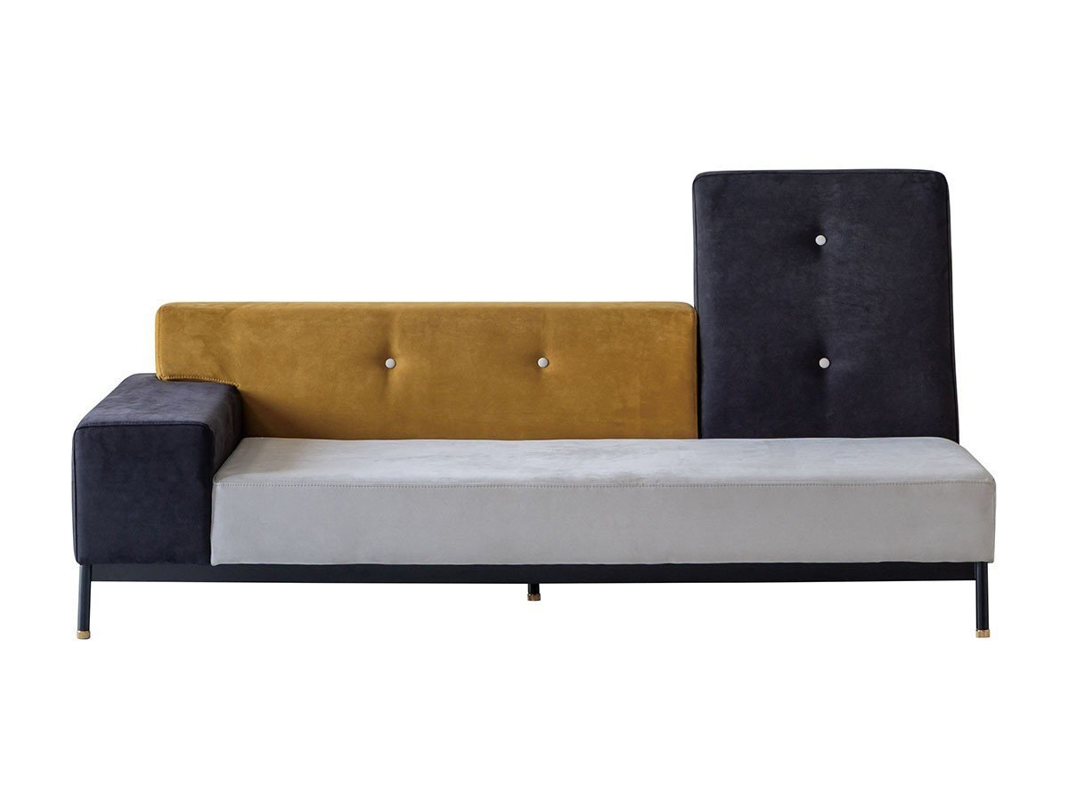 【クラッシュゲート/CRASH GATE / GOODS】のTET SOFA / テット ソファ(カラフル) インテリア・キッズ・メンズ・レディースファッション・服の通販 founy(ファニー) 　アシンメトリー　Asymmetrical Style　カラフル　Colorful Design　クッション　Cushion, Throw Pillow　フォルム　Silhouette, Form　モダン　Modern, Contemporary　エレガント 上品　Elegant　ホーム・キャンプ・アウトドア・お取り寄せ　Home Living / Home & Lifestyle / Camping Gear / Outdoor Camping　家具・インテリア　Home Furniture & Interior. Stylish & Functional Living Spaces　ソファー　Couches & Sofas　アーム位置:右アーム、サイズ:2.5人掛け|ID: prp329100004652123 ipo3291000000033617537
