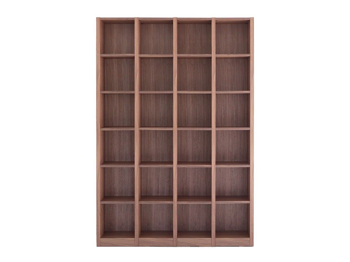 【フライミー ヴェール/FLYMEe vert / GOODS】のYSF SYSTEM SHELF / YSF システムシェルフ インテリア・キッズ・メンズ・レディースファッション・服の通販 founy(ファニー) 　シンプル　Simple, Minimal　スクエア　Square, Square Shape　雑誌　Magazine, Fashion Magazine　ホーム・キャンプ・アウトドア・お取り寄せ　Home Living / Home & Lifestyle / Camping Gear / Outdoor Camping　家具・インテリア　Home Furniture & Interior. Stylish & Functional Living Spaces　収納家具・キャビネット　Storage Furniture　シェルフ・オープンラック・収納棚　Open Shelf Rack　ウォールナット / ナチュラル(ウレタン塗装)、サイズ:6段4列|ID: prp329100004652124 ipo3291000000033617544