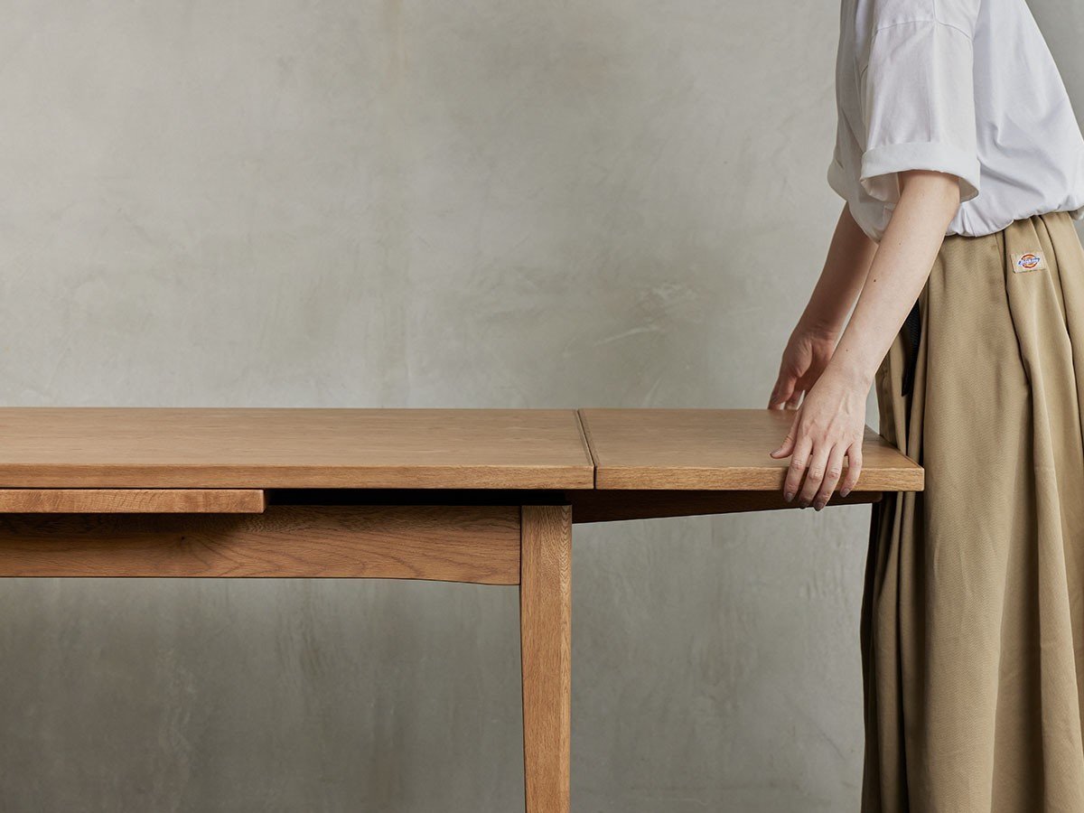 【ノル/NOR / CRASH GATE / GOODS】のPAUSE TABLE / パウス 伸長式テーブル 幅90cm(OAK-LBR) インテリア・キッズ・メンズ・レディースファッション・服の通販 founy(ファニー) 　シンプル　Simple, Minimal　テーブル　Table, Dining Table　ホーム・キャンプ・アウトドア・お取り寄せ　Home Living / Home & Lifestyle / Camping Gear / Outdoor Camping　家具・インテリア　Home Furniture & Interior. Stylish & Functional Living Spaces　テーブル　Dining, Coffee & Side Tables　ダイニングテーブル・食卓テーブル　Dining Tables　参考イメージ|ID: prp329100004652125 ipo3291000000033617575