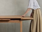 【ノル/NOR / CRASH GATE / GOODS】のPAUSE TABLE / パウス 伸長式テーブル 幅90cm(OAK-LBR) 参考イメージ|ID:prp329100004652125