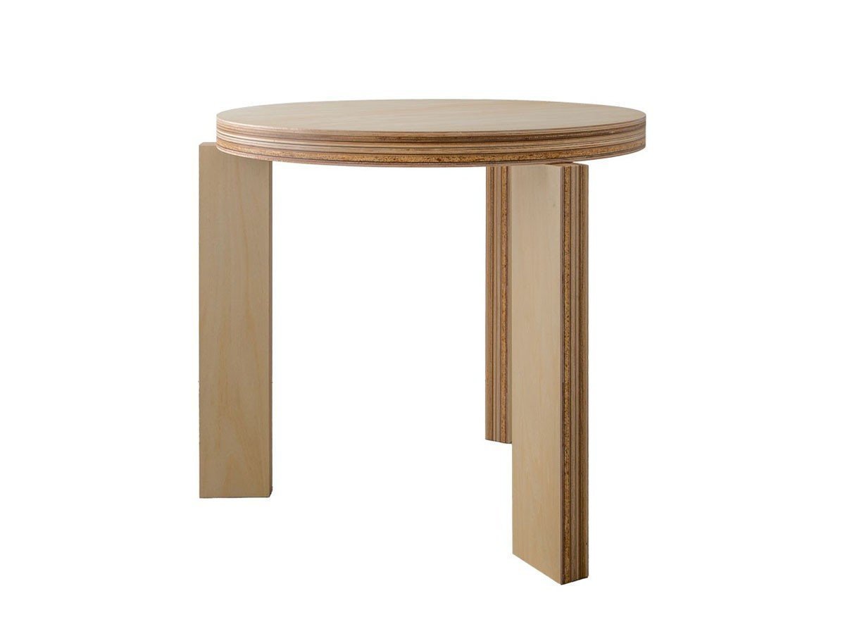 【フランジ プライウッド/FLANGE plywood / GOODS】のMARU TABLE / マル テーブル インテリア・キッズ・メンズ・レディースファッション・服の通販 founy(ファニー) 　送料無料　Free Shipping　ウッド　Wooden Design　コンパクト　Compact, Small Size　テーブル　Table, Dining Table　フォルム　Silhouette, Form　ラウンド　Round, Round Neck　ローズ　Rose, Rose Motif　ホーム・キャンプ・アウトドア・お取り寄せ　Home Living / Home & Lifestyle / Camping Gear / Outdoor Camping　家具・インテリア　Home Furniture & Interior. Stylish & Functional Living Spaces　テーブル　Dining, Coffee & Side Tables　カフェテーブル・丸型テーブル　Cafe & Bistro Tables　合板タイプ:シナ|ID: prp329100004652127 ipo3291000000033617599