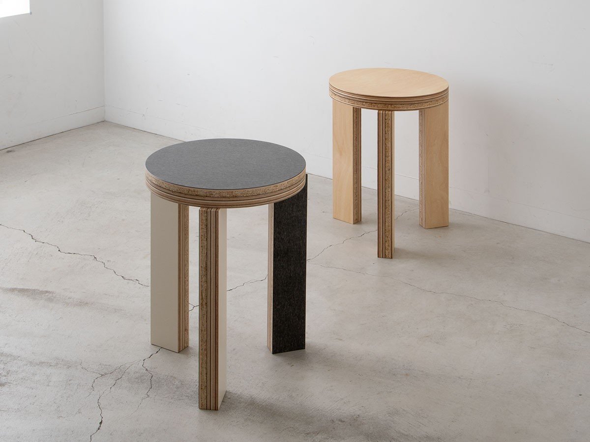 【フランジ プライウッド/FLANGE plywood / GOODS】のMARU TABLE / マル テーブル インテリア・キッズ・メンズ・レディースファッション・服の通販 founy(ファニー) 　送料無料　Free Shipping　ウッド　Wooden Design　コンパクト　Compact, Small Size　テーブル　Table, Dining Table　フォルム　Silhouette, Form　ラウンド　Round, Round Neck　ローズ　Rose, Rose Motif　ホーム・キャンプ・アウトドア・お取り寄せ　Home Living / Home & Lifestyle / Camping Gear / Outdoor Camping　家具・インテリア　Home Furniture & Interior. Stylish & Functional Living Spaces　テーブル　Dining, Coffee & Side Tables　カフェテーブル・丸型テーブル　Cafe & Bistro Tables　参考イメージ|ID: prp329100004652127 ipo3291000000033617601