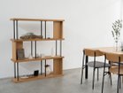 【ノーウェアライクホーム/NOWHERE LIKE HOME / GOODS】のDERICK Shelf / デリック シェルフ 幅120cm 両面仕様のため、表裏どちらを壁側にしても設置可能です。|ID:prp329100004655270