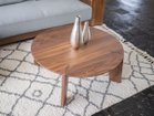 【ノーウェアライクホーム/NOWHERE LIKE HOME / GOODS】のTRAVIS Center Table / トラビス センターテーブル 直径90cm ウッド:ウォールナット|ID:prp329100004655275
