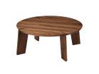 【ノーウェアライクホーム/NOWHERE LIKE HOME / GOODS】のTRAVIS Center Table / トラビス センターテーブル 直径90cm ウッド:ウォールナット|ID:prp329100004655275