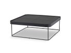 【ノーウェアライクホーム/NOWHERE LIKE HOME / GOODS】のFROM Center Table / フローム センターテーブル 90 ウォールナット × PVC ブラック|ID:prp329100004655278