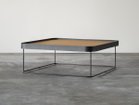 【ノーウェアライクホーム/NOWHERE LIKE HOME / GOODS】のFROM Center Table / フローム センターテーブル 90 オーク × PVC ブラウン(オーク面を上にした場合)|ID:prp329100004655278