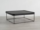 【ノーウェアライクホーム/NOWHERE LIKE HOME / GOODS】のFROM Center Table / フローム センターテーブル 90 ウォールナット × PVC ブラック(PVC面を上にした場合)|ID:prp329100004655278