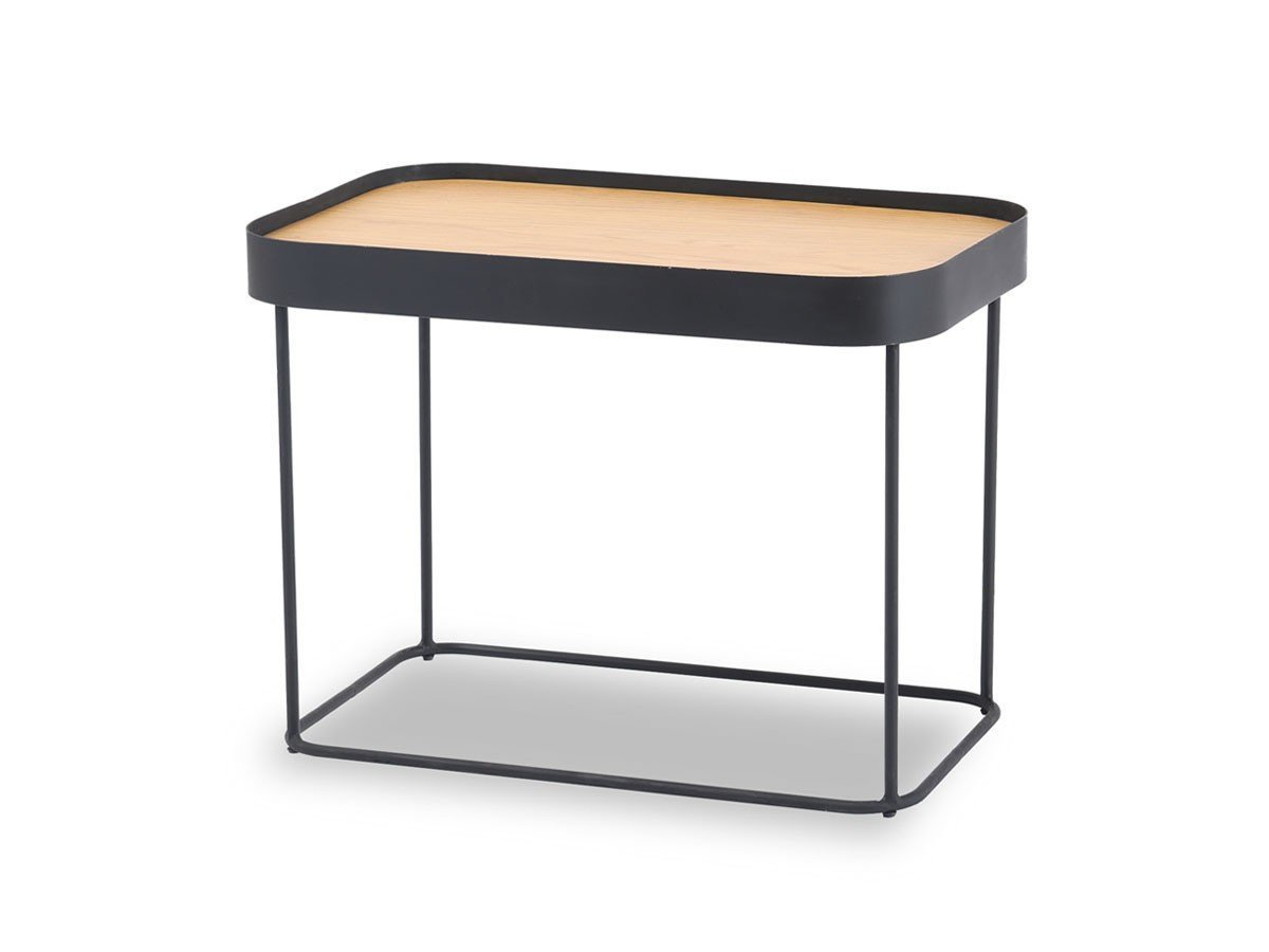 【ノーウェアライクホーム/NOWHERE LIKE HOME / GOODS】のFROM Side Table / フローム サイドテーブル 40 インテリア・キッズ・メンズ・レディースファッション・服の通販 founy(ファニー) 　送料無料　Free Shipping　テーブル　Table, Dining Table　リバーシブル　Reversible, Two-Sided　ホーム・キャンプ・アウトドア・お取り寄せ　Home Living / Home & Lifestyle / Camping Gear / Outdoor Camping　家具・インテリア　Home Furniture & Interior. Stylish & Functional Living Spaces　テーブル　Dining, Coffee & Side Tables　サイドテーブル・ナイトテーブル　Side & End Tables　天板はリバーシブル仕様です。こちらはカラー「オーク × PVC ブラウン(オーク面を上にした場合)」|ID: prp329100004655280 ipo3291000000033668543