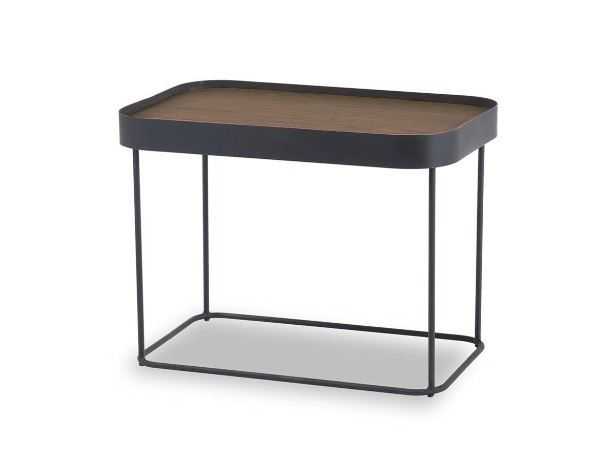 【ノーウェアライクホーム/NOWHERE LIKE HOME / GOODS】のFROM Side Table / フローム サイドテーブル 40 インテリア・キッズ・メンズ・レディースファッション・服の通販 founy(ファニー) 　送料無料　Free Shipping　テーブル　Table, Dining Table　リバーシブル　Reversible, Two-Sided　ホーム・キャンプ・アウトドア・お取り寄せ　Home Living / Home & Lifestyle / Camping Gear / Outdoor Camping　家具・インテリア　Home Furniture & Interior. Stylish & Functional Living Spaces　テーブル　Dining, Coffee & Side Tables　サイドテーブル・ナイトテーブル　Side & End Tables　ウォールナット × PVC ブラック(ウォールナット面を上にした場合)|ID: prp329100004655280 ipo3291000000033668546