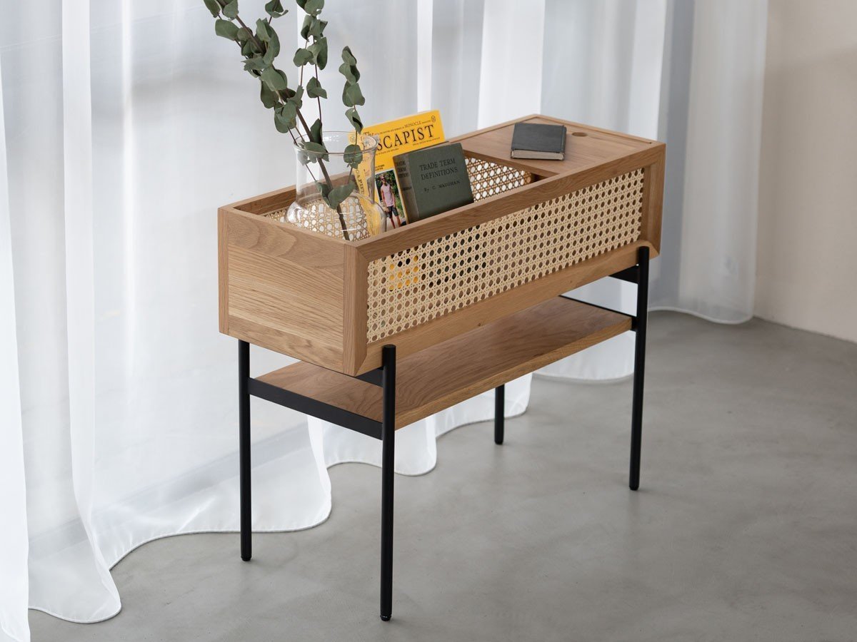 【ノーウェアライクホーム/NOWHERE LIKE HOME / GOODS】のMANAU Planter Shelf / マナウ プランターシェルフ インテリア・キッズ・メンズ・レディースファッション・服の通販 founy(ファニー) 　送料無料　Free Shipping　コンパクト　Compact, Small Size　テーブル　Table, Dining Table　ボックス　Boxy, Box Shape　ラタン　Rattan, Woven Rattan　ホーム・キャンプ・アウトドア・お取り寄せ　Home Living / Home & Lifestyle / Camping Gear / Outdoor Camping　家具・インテリア　Home Furniture & Interior. Stylish & Functional Living Spaces　テーブル　Dining, Coffee & Side Tables　サイドテーブル・ナイトテーブル　Side & End Tables　オーク|ID: prp329100004655281 ipo3291000000033668576