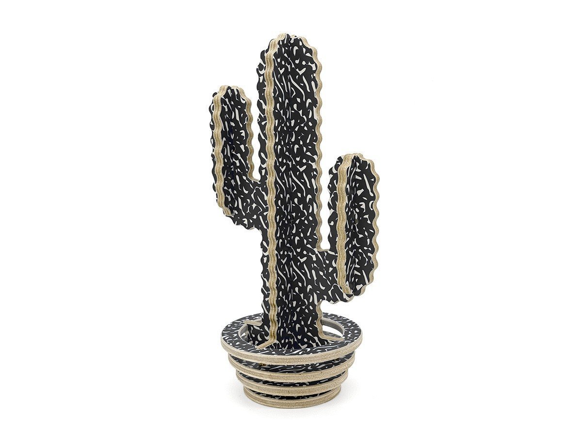 【アフテル/AFTERU / GOODS】のWOODEN CACTUS / ウッデン カクタス インテリア・キッズ・メンズ・レディースファッション・服の通販 founy(ファニー) 　送料無料　Free Shipping　フォルム　Silhouette, Form　モチーフ　Motif, Design Theme　ブラック|ID: prp329100004657558 ipo3291000000033706274