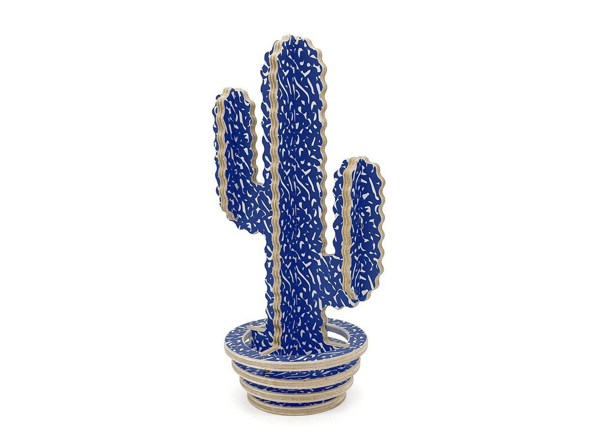 【アフテル/AFTERU / GOODS】のWOODEN CACTUS / ウッデン カクタス インテリア・キッズ・メンズ・レディースファッション・服の通販 founy(ファニー) 　送料無料　Free Shipping　フォルム　Silhouette, Form　モチーフ　Motif, Design Theme　ブルー|ID: prp329100004657558 ipo3291000000033706276