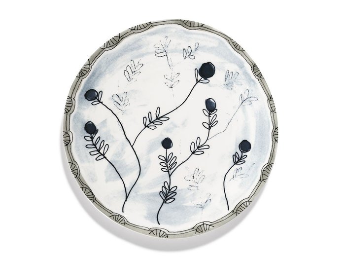 【セラックス/SERAX / GOODS】のMIDNIGHT FLOWERS by MARNI Starter Plate Mirtillo Tea / ミッドナイトフラワーズ バイ マルニ スタータープレート ミルティッロティー 24cm インテリア・キッズ・メンズ・レディースファッション・服の通販 founy(ファニー) https://founy.com/ イタリア Italy オレンジ Orange 皿 Plate, Dish テーブル Table, Dining Table 手描き Hand-Drawn, Illustrated フォルム Silhouette, Form プレート Plate, Dish ラベンダー Lavender 送料無料 Free Shipping |ID: prp329100004660598 ipo3291000000033727417