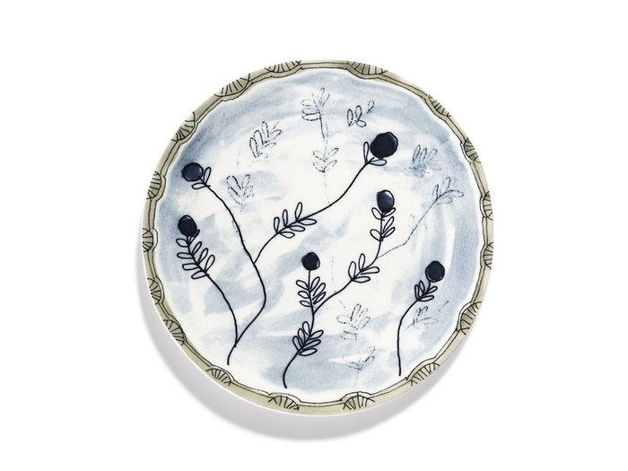 【セラックス/SERAX / GOODS】のMIDNIGHT FLOWERS by MARNI Breakfast Plate Mirtillo Tea / ミッドナイトフラワーズ バイ マルニ ブレックファーストプレート ミルティッロティー 20cm インテリア・キッズ・メンズ・レディースファッション・服の通販 founy(ファニー) https://founy.com/ イタリア Italy オレンジ Orange 皿 Plate, Dish テーブル Table, Dining Table 手描き Hand-Drawn, Illustrated フォルム Silhouette, Form プレート Plate, Dish ラベンダー Lavender |ID: prp329100004660599 ipo3291000000033727420