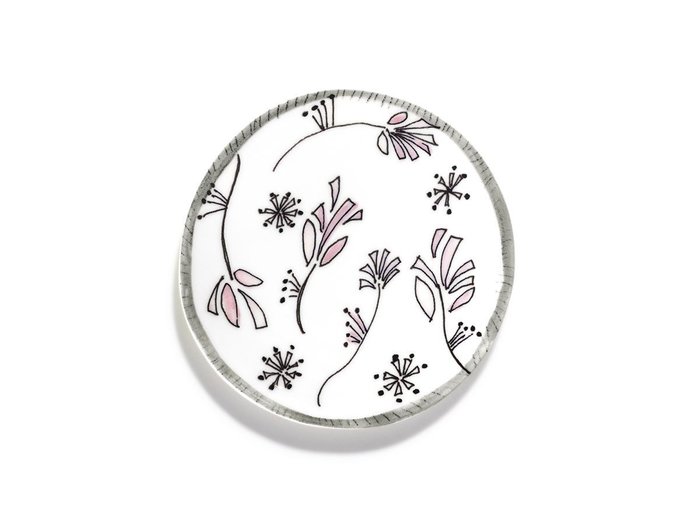 【セラックス/SERAX / GOODS】のMIDNIGHT FLOWERS by MARNI Bread Plate Fiore Rosa / ミッドナイトフラワーズ バイ マルニ ブレッドプレート フィオレローズ 11.5cm インテリア・キッズ・メンズ・レディースファッション・服の通販 founy(ファニー) https://founy.com/ イタリア Italy オレンジ Orange カラフル Colorful Design 皿 Plate, Dish テーブル Table, Dining Table 手描き Hand-Drawn, Illustrated フォルム Silhouette, Form プレート Plate, Dish ラベンダー Lavender |ID: prp329100004660611 ipo3291000000033727448
