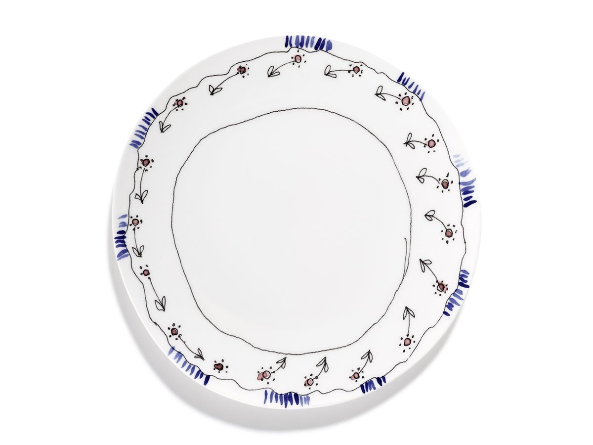 【セラックス/SERAX / GOODS】のMIDNIGHT FLOWERS by MARNI Starter Plate Anemone Milk / ミッドナイトフラワーズ バイ マルニ スタータープレート アネモネミルク 24cm 人気、トレンドファッション・服の通販 founy(ファニー) 送料無料 Free Shipping イタリア Italy オレンジ Orange テーブル Table, Dining Table フォルム Silhouette, Form プレート Plate, Dish ラベンダー Lavender 手描き Hand-Drawn, Illustrated 皿 Plate, Dish other-1|ID: prp329100004660624 ipo3291000000033727477