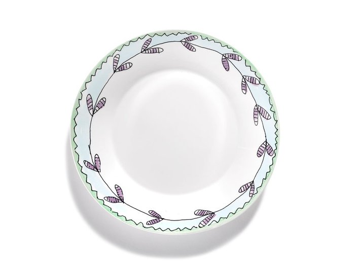 【セラックス/SERAX / GOODS】のMIDNIGHT FLOWERS by MARNI Deep Plate M Blossom Milk / ミッドナイトフラワーズ バイ マルニ ディーププレート M ブロッサムミルク 22cm インテリア・キッズ・メンズ・レディースファッション・服の通販 founy(ファニー) https://founy.com/ イタリア Italy オレンジ Orange テーブル Table, Dining Table 手描き Hand-Drawn, Illustrated フォルム Silhouette, Form プリント Print, Printed Pattern ラベンダー Lavender 送料無料 Free Shipping |ID: prp329100004660631 ipo3291000000033727500