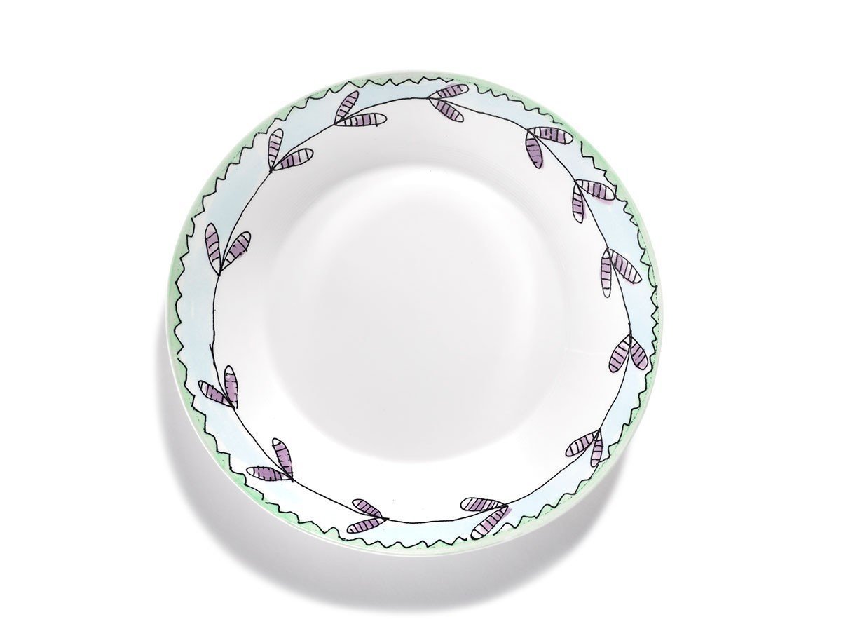 【セラックス/SERAX / GOODS】のMIDNIGHT FLOWERS by MARNI Deep Plate M Blossom Milk / ミッドナイトフラワーズ バイ マルニ ディーププレート M ブロッサムミルク 22cm 人気、トレンドファッション・服の通販 founy(ファニー) イタリア Italy オレンジ Orange テーブル Table, Dining Table 手描き Hand-Drawn, Illustrated フォルム Silhouette, Form プリント Print, Printed Pattern ラベンダー Lavender 送料無料 Free Shipping other-1|ID: prp329100004660631 ipo3291000000033727500