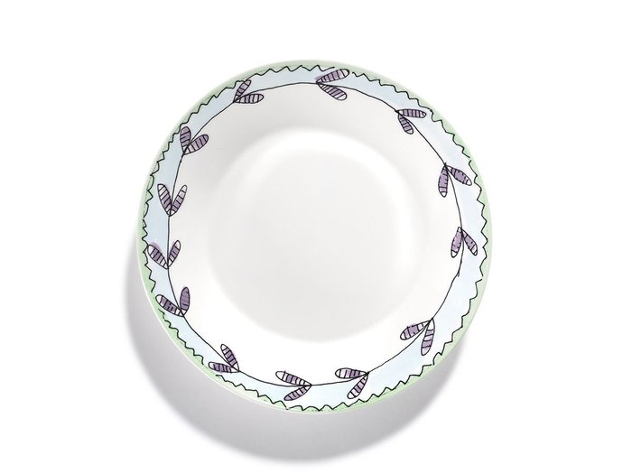 【セラックス/SERAX / GOODS】のMIDNIGHT FLOWERS by MARNI Deep Plate S Blossom Milk / ミッドナイトフラワーズ バイ マルニ ディーププレート S ブロッサムミルク 18cm インテリア・キッズ・メンズ・レディースファッション・服の通販 founy(ファニー) https://founy.com/ イタリア Italy オレンジ Orange テーブル Table, Dining Table 手描き Hand-Drawn, Illustrated フォルム Silhouette, Form プリント Print, Printed Pattern ラベンダー Lavender 送料無料 Free Shipping |ID: prp329100004660632 ipo3291000000033727502