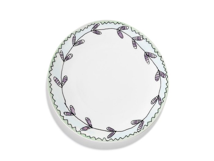 【セラックス/SERAX / GOODS】のMIDNIGHT FLOWERS by MARNI Breakfast Plate Blossom Milk / ミッドナイトフラワーズ バイ マルニ ブレックファーストプレート ブロッサムミルク 20cm インテリア・キッズ・メンズ・レディースファッション・服の通販 founy(ファニー) https://founy.com/ イタリア Italy オレンジ Orange テーブル Table, Dining Table フォルム Silhouette, Form プリント Print, Printed Pattern プレート Plate, Dish ラベンダー Lavender 手描き Hand-Drawn, Illustrated 皿 Plate, Dish |ID: prp329100004660635 ipo3291000000033727508