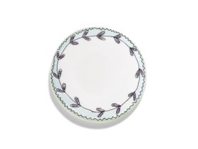 【セラックス/SERAX / GOODS】のMIDNIGHT FLOWERS by MARNI Bread Plate Blossom Milk / ミッドナイトフラワーズ バイ マルニ ブレッドプレート ブロッサムミルク 11.5cm 人気、トレンドファッション・服の通販 founy(ファニー) イタリア Italy オレンジ Orange テーブル Table, Dining Table フォルム Silhouette, Form プリント Print, Printed Pattern プレート Plate, Dish ラベンダー Lavender 手描き Hand-Drawn, Illustrated 皿 Plate, Dish |ID:prp329100004660637
