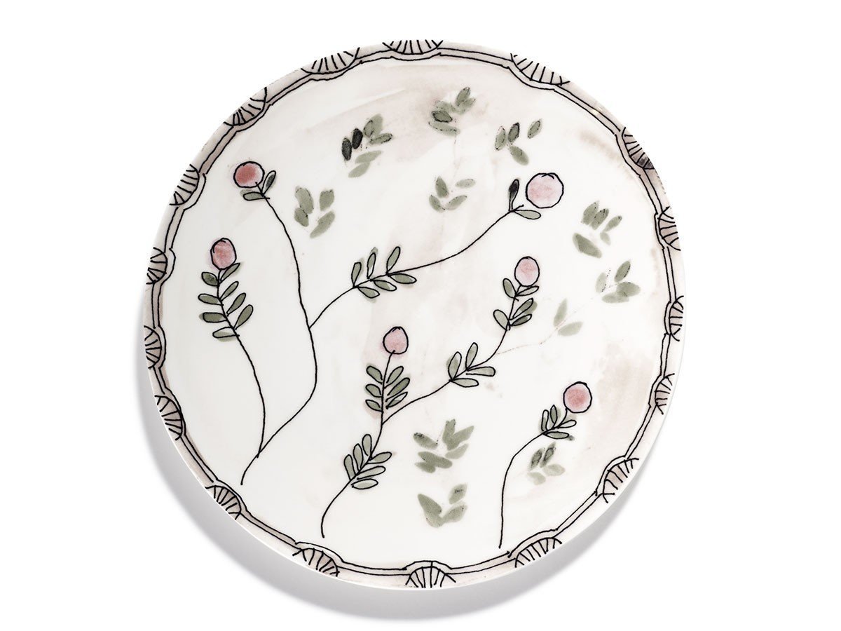 【セラックス/SERAX / GOODS】のMIDNIGHT FLOWERS by MARNI Dinner Plate Mirtillo Nude / ミッドナイトフラワーズ バイ マルニ ディナープレート ミルティッロヌード 28cm 人気、トレンドファッション・服の通販 founy(ファニー) 送料無料 Free Shipping イタリア Italy イラスト Illustration オレンジ Orange テーブル Table, Dining Table フォルム Silhouette, Form プレート Plate, Dish ラベンダー Lavender 手描き Hand-Drawn, Illustrated 皿 Plate, Dish other-1|ID: prp329100004660654 ipo3291000000033727550