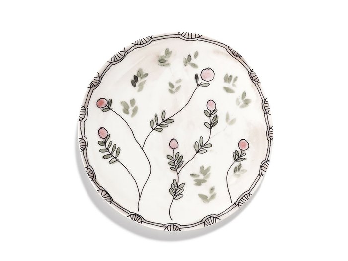 【セラックス/SERAX / GOODS】のMIDNIGHT FLOWERS by MARNI Breakfast Plate Mirtillo Nude / ミッドナイトフラワーズ バイ マルニ ブレックファーストプレート ミルティッロヌード 20cm インテリア・キッズ・メンズ・レディースファッション・服の通販 founy(ファニー) https://founy.com/ イタリア Italy イラスト Illustration オレンジ Orange テーブル Table, Dining Table フォルム Silhouette, Form プレート Plate, Dish ラベンダー Lavender 手描き Hand-Drawn, Illustrated 皿 Plate, Dish |ID: prp329100004660656 ipo3291000000033727556