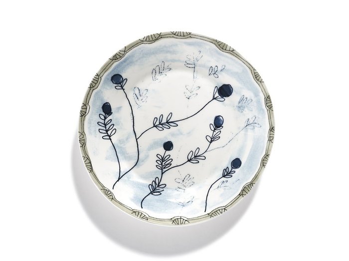 【セラックス/SERAX / GOODS】のMIDNIGHT FLOWERS by MARNI Deep Plate S Mirtillo Tea / ミッドナイトフラワーズ バイ マルニ ディーププレート S ミルティッロティー 18cm インテリア・キッズ・メンズ・レディースファッション・服の通販 founy(ファニー) https://founy.com/ イタリア Italy オレンジ Orange テーブル Table, Dining Table 手描き Hand-Drawn, Illustrated フォルム Silhouette, Form ラベンダー Lavender 送料無料 Free Shipping |ID: prp329100004660659 ipo3291000000033727561