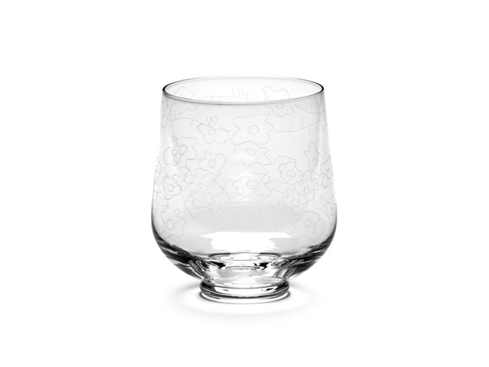 【セラックス/SERAX / GOODS】のMIDNIGHT FLOWERS by MARNI Glass Dark Viola / ミッドナイトフラワーズ バイ マルニ グラス ダークビオラ インテリア・キッズ・メンズ・レディースファッション・服の通販 founy(ファニー) https://founy.com/ イタリア Italy オレンジ Orange グラス Glass, Eyewear タンブラー Tumbler, Travel Mug テーブル Table, Dining Table モチーフ Motif, Design Theme ラベンダー Lavender 手描き Hand-Drawn, Illustrated |ID: prp329100004660665 ipo3291000000033727579