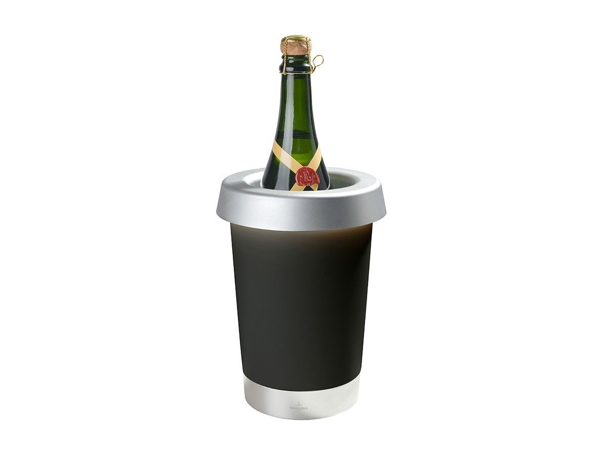 【ビレロイ&ボッホ/Villeroy&Boch / GOODS】のBORDEAUX Table lamp Bottle Cooler / ボルドー ライティングワインクーラー インテリア・キッズ・メンズ・レディースファッション・服の通販 founy(ファニー) 　送料無料　Free Shipping　アウトドア　Outdoor Clothing　テーブル　Table, Dining Table　ブラック|ID: prp329100004671496 ipo3291000000033770239