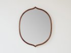 【松井木工/MATSUI MOKKO / GOODS】のSAJI Mirror LEMON 43/54 / サジ ミラー レモン 43/54 ウッド:ウォールナット|ID: prp329100004671502 ipo3291000000033770260