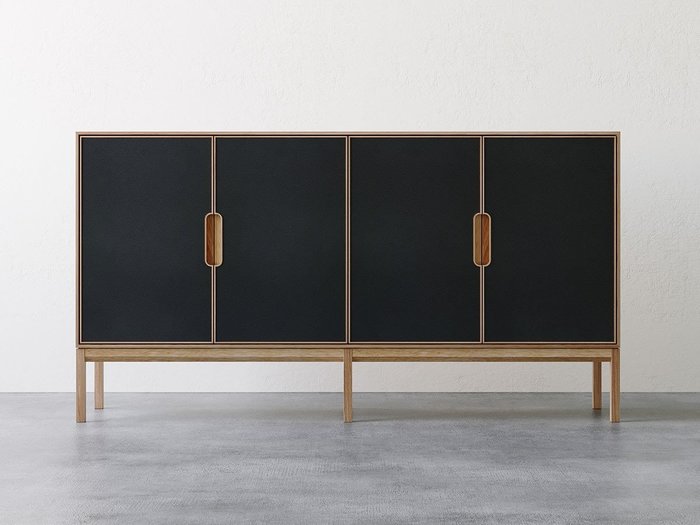【松井木工/MATSUI MOKKO / GOODS】のLAF Cabinet 4doors / ラフ キャビネット 4ドア 幅160cm(再生レザー面 / 木脚) インテリア・キッズ・メンズ・レディースファッション・服の通販 founy(ファニー) https://founy.com/ ヴィンテージ Vintage Style チェリー Cherry, Cherry Pattern モダン Modern, Contemporary ラグジュアリー Luxury, Elegant リアル Real, Realistic ホーム・キャンプ・アウトドア・お取り寄せ Home Living / Home & Lifestyle / Camping Gear / Outdoor Camping 家具・インテリア Home Furniture & Interior. Stylish & Functional Living Spaces 収納家具・キャビネット Storage Furniture 収納キャビネット・扉付き棚 Cabinet / Storage Cabinet ホーム・キャンプ・アウトドア・お取り寄せ Home Living / Home & Lifestyle / Camping Gear / Outdoor Camping 家具・インテリア Home Furniture & Interior. Stylish & Functional Living Spaces 収納家具・キャビネット Storage Furniture サイドボード・リビング収納 Cabinet / Storage Cabinet |ID: prp329100004671516 ipo3291000000033770312