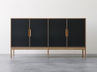 【松井木工/MATSUI MOKKO / GOODS】のLAF Cabinet 4doors / ラフ キャビネット 4ドア 幅160cm(再生レザー面 / 木脚) 人気、トレンドファッション・服の通販 founy(ファニー) ヴィンテージ Vintage Style チェリー Cherry, Cherry Pattern モダン Modern, Contemporary ラグジュアリー Luxury, Elegant リアル Real, Realistic ホーム・キャンプ・アウトドア・お取り寄せ Home Living / Home & Lifestyle / Camping Gear / Outdoor Camping 家具・インテリア Home Furniture & Interior. Stylish & Functional Living Spaces 収納家具・キャビネット Storage Furniture 収納キャビネット・扉付き棚 Cabinet / Storage Cabinet ホーム・キャンプ・アウトドア・お取り寄せ Home Living / Home & Lifestyle / Camping Gear / Outdoor Camping 家具・インテリア Home Furniture & Interior. Stylish & Functional Living Spaces 収納家具・キャビネット Storage Furniture サイドボード・リビング収納 Cabinet / Storage Cabinet |ID:prp329100004671516