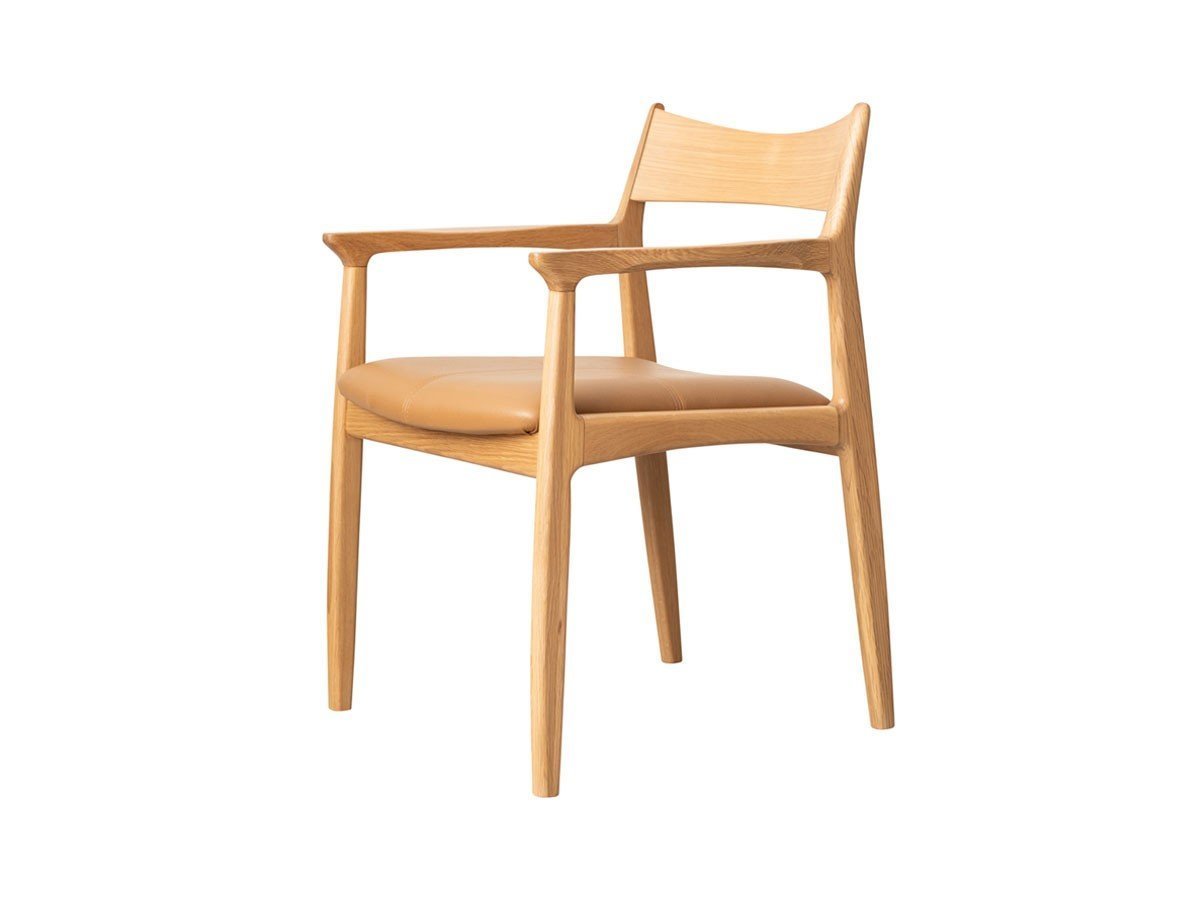 【ノーウェアライクホーム/NOWHERE LIKE HOME / GOODS】のOWEN Dining Arm Chair / オーウェン ダイニングアームチェア インテリア・キッズ・メンズ・レディースファッション・服の通販 founy(ファニー) 　送料無料　Free Shipping　シンプル　Simple, Minimal　フィット　Fit, Slim Fit　ベーシック　Basic, Essential　モダン　Modern, Contemporary　ホーム・キャンプ・アウトドア・お取り寄せ　Home Living / Home & Lifestyle / Camping Gear / Outdoor Camping　家具・インテリア　Home Furniture & Interior. Stylish & Functional Living Spaces　チェア・椅子　Seating & Chairs　ダイニングチェア・木製チェア　Dining Chairs　ホーム・キャンプ・アウトドア・お取り寄せ　Home Living / Home & Lifestyle / Camping Gear / Outdoor Camping　家具・インテリア　Home Furniture & Interior. Stylish & Functional Living Spaces　チェア・椅子　Seating & Chairs　アームチェア・アクセントチェア　Armchairs & Accent Chairs　オーク(ナチュラル)|ID: prp329100004686612 ipo3291000000033842604
