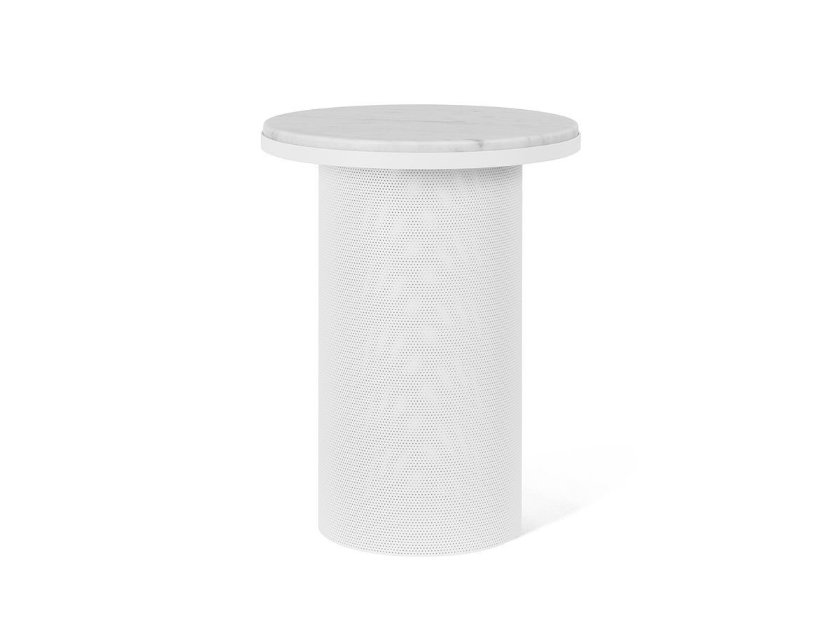 【エサイラ/esaila / GOODS】のPedestal Table / ペデスタル テーブル インテリア・キッズ・メンズ・レディースファッション・服の通販 founy(ファニー) 　送料無料　Free Shipping　シンプル　Simple, Minimal　テーブル　Table, Dining Table　ホーム・キャンプ・アウトドア・お取り寄せ　Home Living / Home & Lifestyle / Camping Gear / Outdoor Camping　家具・インテリア　Home Furniture & Interior. Stylish & Functional Living Spaces　テーブル　Dining, Coffee & Side Tables　サイドテーブル・ナイトテーブル　Side & End Tables　カララ大理石 × ホワイト|ID: prp329100004689738 ipo3291000000033869663