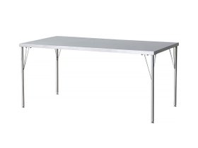 【ノットアンティークス/knot antiques / CRASH GATE / GOODS】 GYPSY DINING TABLE / ジプシー ダイニングテーブル ステンレス天板 + No.2脚(ステンレス丸脚)人気、トレンドファッション・服の通販 founy(ファニー) スリム Slim, Slim Fit テーブル Table, Dining Table ホーム・キャンプ・アウトドア・お取り寄せ Home Living / Home & Lifestyle / Camping Gear / Outdoor Camping 家具・インテリア Home Furniture & Interior. Stylish & Functional Living Spaces テーブル Dining, Coffee & Side Tables ダイニングテーブル・食卓テーブル Dining Tables |ID:prp329100004694385