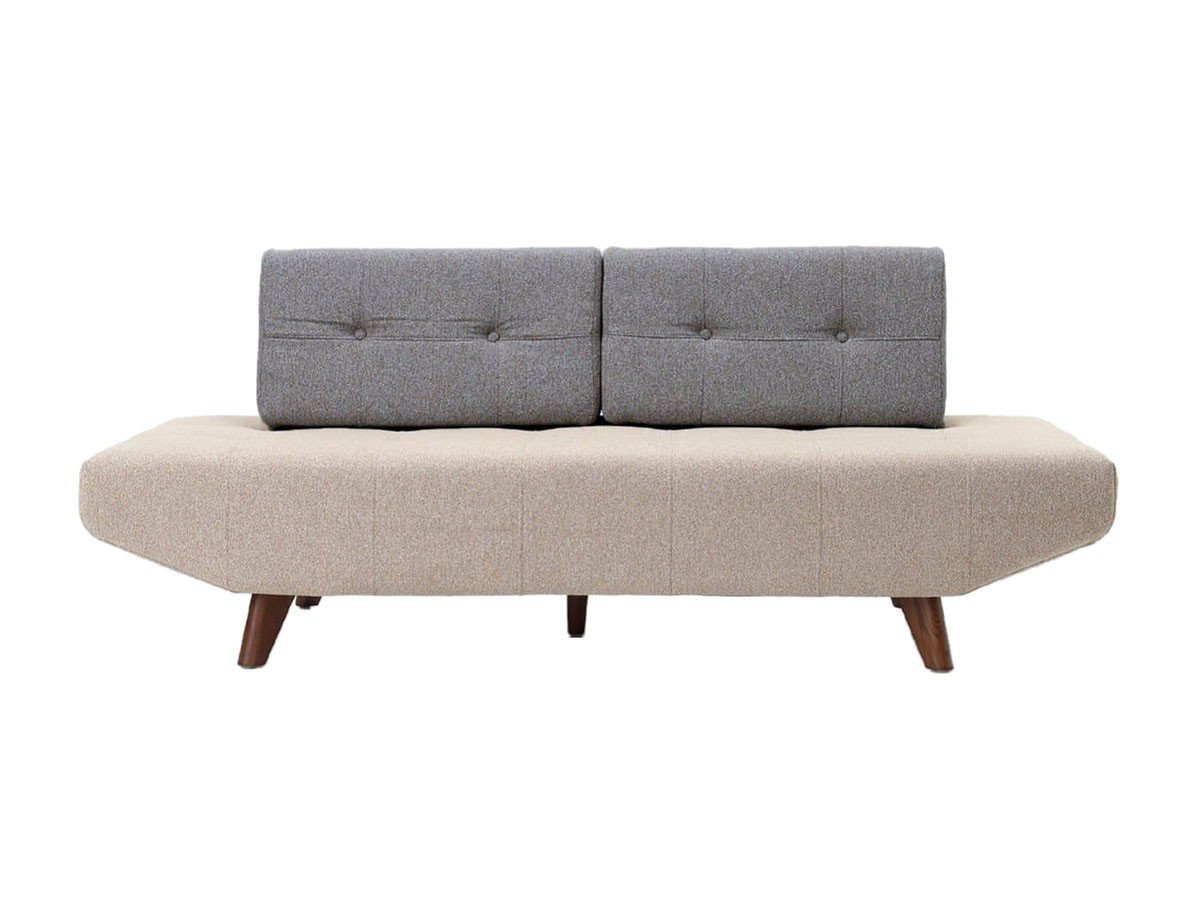 【ジャーナルスタンダード ファニチャー/journal standard Furniture / GOODS】のPLAYA SOFA / プラヤ ソファ ベース 幅180cm + 背クッション L 2点 インテリア・キッズ・メンズ・レディースファッション・服の通販 founy(ファニー) 　クッション　Cushion, Throw Pillow　シンプル　Simple, Minimal　フォルム　Silhouette, Form　リラックス　Relax, Relaxed Fit　ホーム・キャンプ・アウトドア・お取り寄せ　Home Living / Home & Lifestyle / Camping Gear / Outdoor Camping　家具・インテリア　Home Furniture & Interior. Stylish & Functional Living Spaces　ソファー　Couches & Sofas　ベース張地:ベージュ、背クッション張地:グレー|ID: prp329100004695593 ipo3291000000033907834