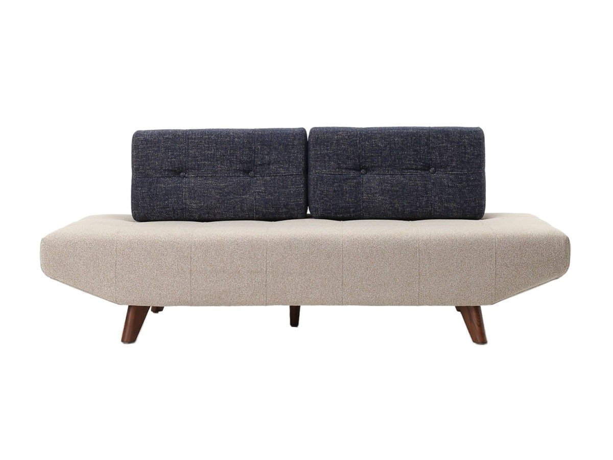 【ジャーナルスタンダード ファニチャー/journal standard Furniture / GOODS】のPLAYA SOFA / プラヤ ソファ ベース 幅180cm + 背クッション L 2点 インテリア・キッズ・メンズ・レディースファッション・服の通販 founy(ファニー) 　クッション　Cushion, Throw Pillow　シンプル　Simple, Minimal　フォルム　Silhouette, Form　リラックス　Relax, Relaxed Fit　ホーム・キャンプ・アウトドア・お取り寄せ　Home Living / Home & Lifestyle / Camping Gear / Outdoor Camping　家具・インテリア　Home Furniture & Interior. Stylish & Functional Living Spaces　ソファー　Couches & Sofas　ベース張地:ベージュ、背クッション張地:ネイビー|ID: prp329100004695593 ipo3291000000033907844