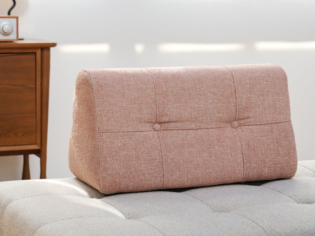 【ジャーナルスタンダード ファニチャー/journal standard Furniture / GOODS】のPLAYA SOFA / プラヤ ソファ ベース 幅180cm + 背クッション L 2点 インテリア・キッズ・メンズ・レディースファッション・服の通販 founy(ファニー) 　クッション　Cushion, Throw Pillow　シンプル　Simple, Minimal　フォルム　Silhouette, Form　リラックス　Relax, Relaxed Fit　ホーム・キャンプ・アウトドア・お取り寄せ　Home Living / Home & Lifestyle / Camping Gear / Outdoor Camping　家具・インテリア　Home Furniture & Interior. Stylish & Functional Living Spaces　ソファー　Couches & Sofas　背クッション張地:サーモンピンク|ID: prp329100004695593 ipo3291000000033907864