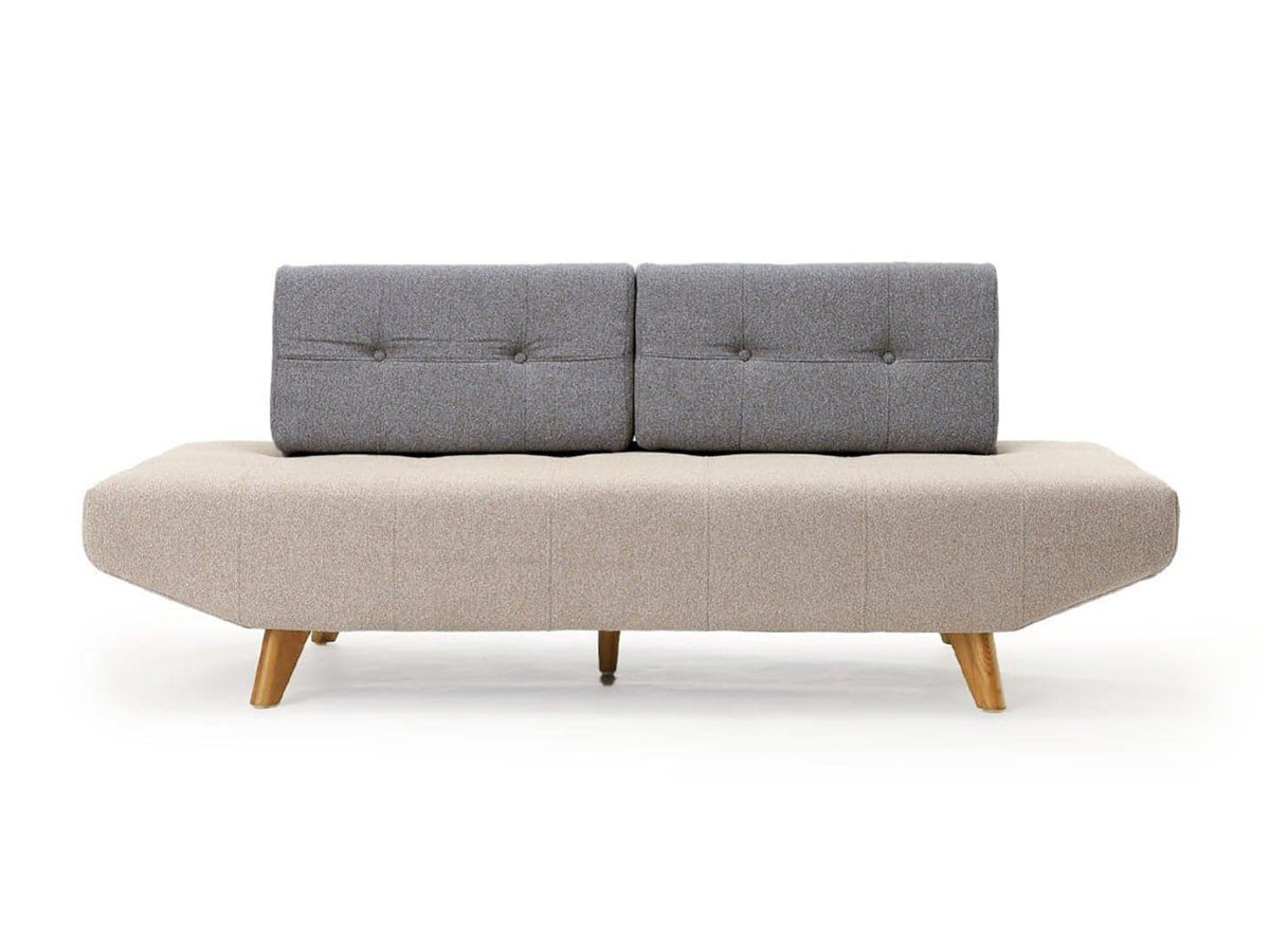 【ジャーナルスタンダード ファニチャー/journal standard Furniture / GOODS】のPLAYA SOFA / プラヤ ソファ ベース 幅180cm + 背クッション L 2点 インテリア・キッズ・メンズ・レディースファッション・服の通販 founy(ファニー) 　クッション　Cushion, Throw Pillow　シンプル　Simple, Minimal　フォルム　Silhouette, Form　ホーム・キャンプ・アウトドア・お取り寄せ　Home Living / Home & Lifestyle / Camping Gear / Outdoor Camping　家具・インテリア　Home Furniture & Interior. Stylish & Functional Living Spaces　ソファー　Couches & Sofas　ベース張地:ベージュ、背クッション張地:グレー|ID: prp329100004695593 ipo3291000000034736403