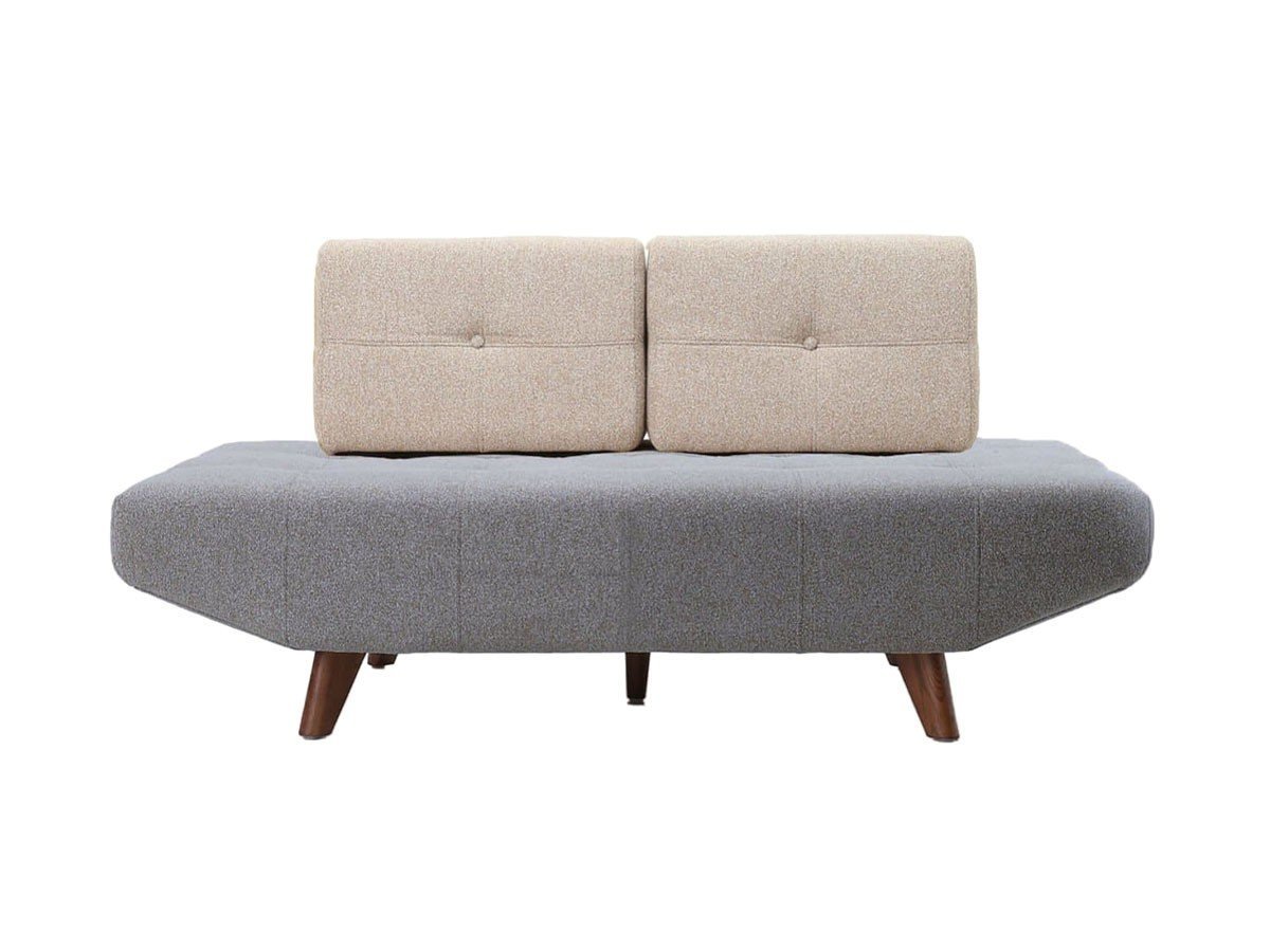 【ジャーナルスタンダード ファニチャー/journal standard Furniture / GOODS】のPLAYA SOFA / プラヤ ソファ ベース 幅154.5cm + 背クッション S 2点 インテリア・キッズ・メンズ・レディースファッション・服の通販 founy(ファニー) 　クッション　Cushion, Throw Pillow　シンプル　Simple, Minimal　フォルム　Silhouette, Form　リラックス　Relax, Relaxed Fit　ホーム・キャンプ・アウトドア・お取り寄せ　Home Living / Home & Lifestyle / Camping Gear / Outdoor Camping　家具・インテリア　Home Furniture & Interior. Stylish & Functional Living Spaces　ソファー　Couches & Sofas　ベース張地:グレー、背クッション張地:ベージュ|ID: prp329100004695599 ipo3291000000033907891