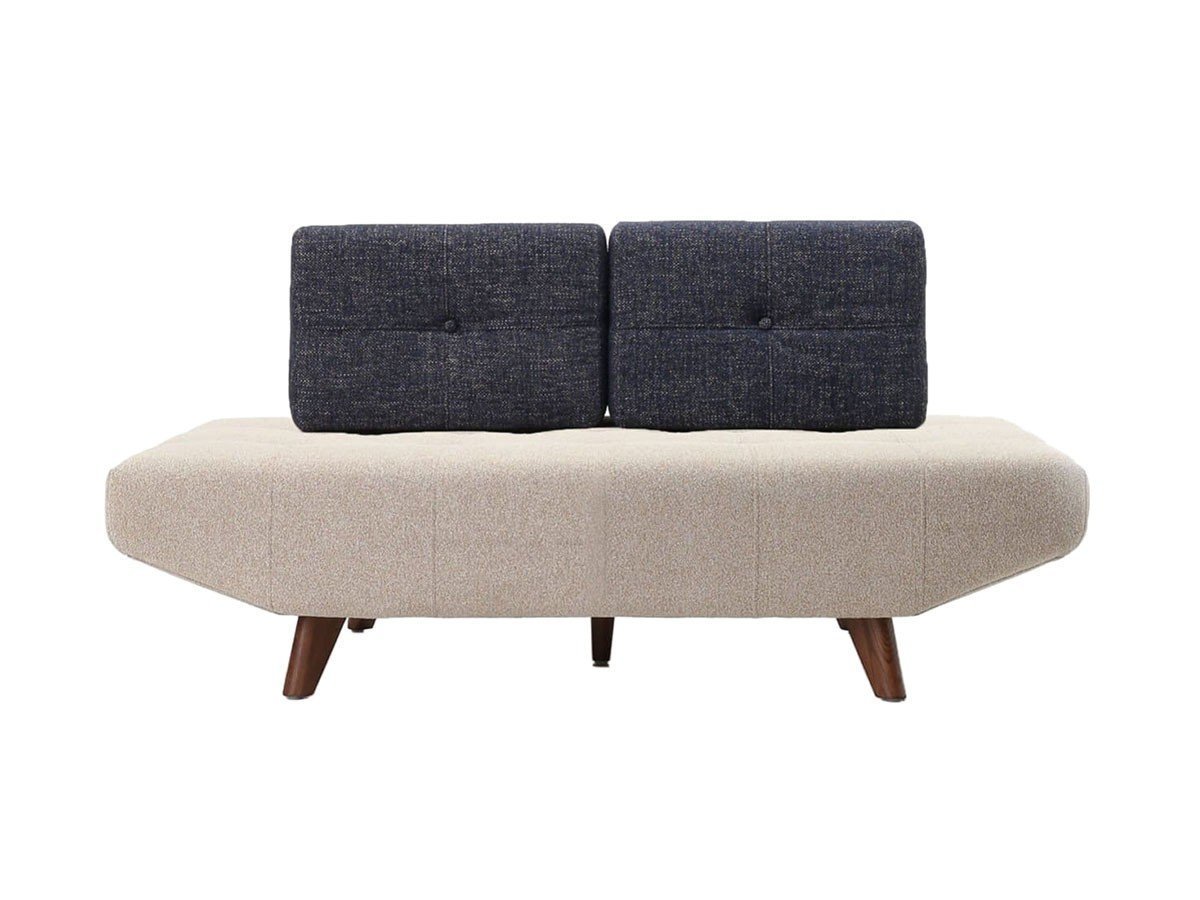 【ジャーナルスタンダード ファニチャー/journal standard Furniture / GOODS】のPLAYA SOFA / プラヤ ソファ ベース 幅154.5cm + 背クッション S 2点 インテリア・キッズ・メンズ・レディースファッション・服の通販 founy(ファニー) 　クッション　Cushion, Throw Pillow　シンプル　Simple, Minimal　フォルム　Silhouette, Form　リラックス　Relax, Relaxed Fit　ホーム・キャンプ・アウトドア・お取り寄せ　Home Living / Home & Lifestyle / Camping Gear / Outdoor Camping　家具・インテリア　Home Furniture & Interior. Stylish & Functional Living Spaces　ソファー　Couches & Sofas　ベース張地:ベージュ、背クッション張地:ネイビー|ID: prp329100004695599 ipo3291000000033907908