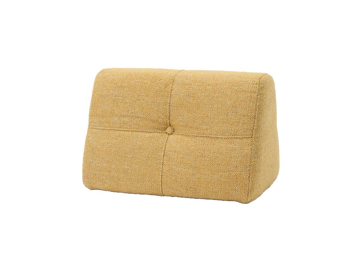 【ジャーナルスタンダード ファニチャー/journal standard Furniture / GOODS】のPLAYA SOFA / プラヤ ソファ ベース 幅154.5cm + 背クッション S 2点 インテリア・キッズ・メンズ・レディースファッション・服の通販 founy(ファニー) 　クッション　Cushion, Throw Pillow　シンプル　Simple, Minimal　フォルム　Silhouette, Form　リラックス　Relax, Relaxed Fit　ホーム・キャンプ・アウトドア・お取り寄せ　Home Living / Home & Lifestyle / Camping Gear / Outdoor Camping　家具・インテリア　Home Furniture & Interior. Stylish & Functional Living Spaces　ソファー　Couches & Sofas　背クッション張地:イエロー|ID: prp329100004695599 ipo3291000000033907934