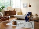 【ジャーナルスタンダード ファニチャー/journal standard Furniture / GOODS】のPLAYA SOFA / プラヤ ソファ 背クッション L 左:サイズ違いの「背クッション S」、右:本商品|ID: prp329100004695610 ipo3291000000033907976