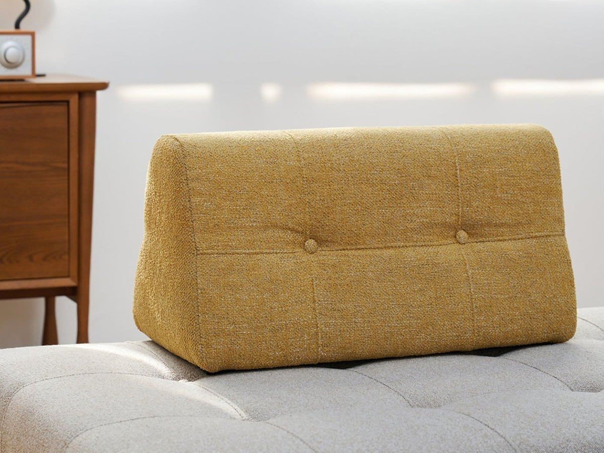 【ジャーナルスタンダード ファニチャー/journal standard Furniture / GOODS】のPLAYA SOFA / プラヤ ソファ 背クッション L インテリア・キッズ・メンズ・レディースファッション・服の通販 founy(ファニー) 　送料無料　Free Shipping　クッション　Cushion, Throw Pillow　リラックス　Relax, Relaxed Fit　ホーム・キャンプ・アウトドア・お取り寄せ　Home Living / Home & Lifestyle / Camping Gear / Outdoor Camping　家具・インテリア　Home Furniture & Interior. Stylish & Functional Living Spaces　ソファー　Couches & Sofas　張地:イエロー|ID: prp329100004695610 ipo3291000000033907982