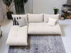 【ジャーナルスタンダード ファニチャー/journal standard Furniture / GOODS】のPORTO COUCH SOFA Low / ポルト カウチソファ ロー(ブークレ) 張地:アイボリー|ID:prp329100004695617